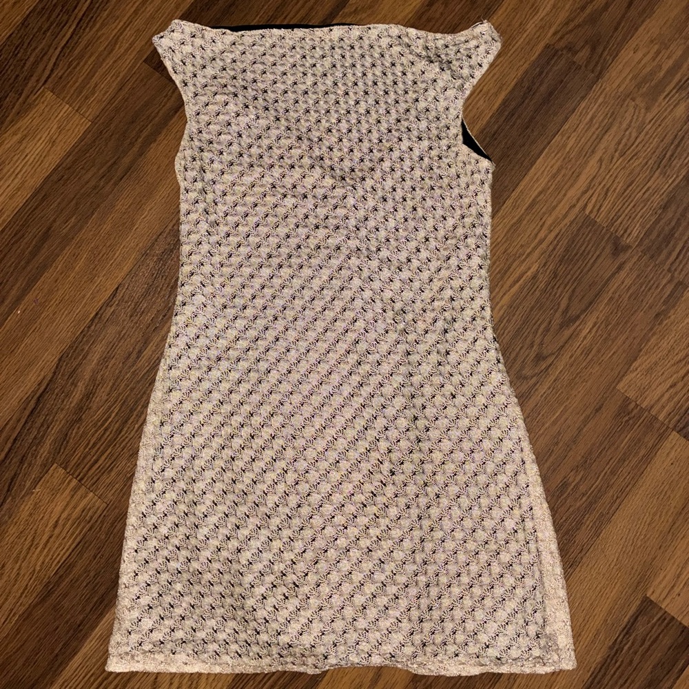 Elegant Cream Women's Dress